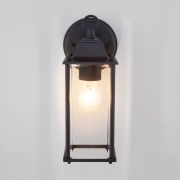 Уличный настенный светильник Brick черный IP33 1008D черный