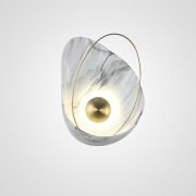 Настенный светильник CLAM Белый мрамор