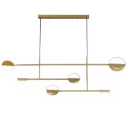 Люстра BOLIA LEAVES PENDANT Brass 3000К