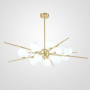 Люстра на штанге Cherry Bomb 16 balls Gold