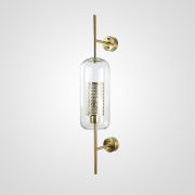 Настенный светильник CATCH WALL cylinder L67 brass