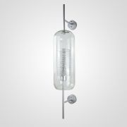 Настенный светильник CATCH WALL cylinder L78 stell