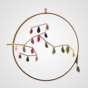 Подвесной светильник AGATE 10 multicolour D60