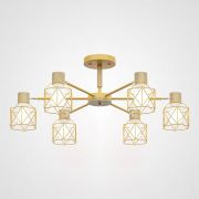 Потолочная люстра CORF B3 Yellow 6 lamps