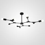 Люстра на штанге LATE D103 Black