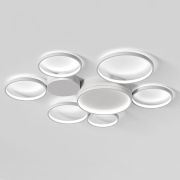 Потолочный светильник TWINE 7 rings White