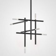 Люстра на штанге TRAVERSE H90 Black