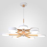 Люстра на штанге TURNA DBL L12 White