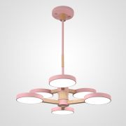 Люстра на штанге TURNA DBL L6 Pink