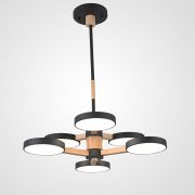 Люстра на штанге TURNA DBL L6 Black