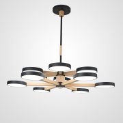 Люстра на штанге TURNA DBL L12 Black