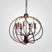 Подвесная люстра Cagie Dark chocolate L8