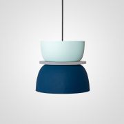 Подвесной светильник ILO D22 blue/mint