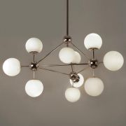 Люстра на штанге Modo Chandelier White Glass L10