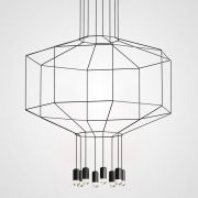 Подвесной светильник Via Wireflow polyhedral 0299 Octagonal