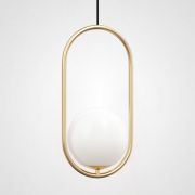Подвесной светильник Matthew McCormick hoop 40 Gold MILA Pendant