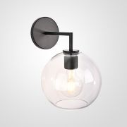 Бра RH Utilitaire Globe Shade Single Sconce Black