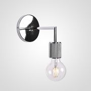 Бра RH Utilitaire Single Sconce Silver