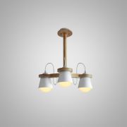 Люстра на штанге NATURA B3 White