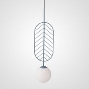 Подвесной светильник LEAF C Голубой