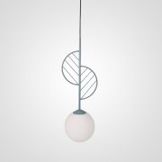 Подвесной светильник LEAF A Голубой