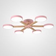 Потолочная люстра TURNA 6 Pink