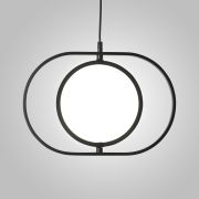 Подвесной светильник ARVET горизонтальный Черный