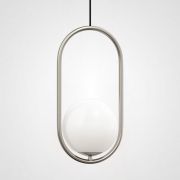 Подвесной светильник Matthew McCormick hoop 40 Silver MILA Pendant