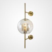 Настенный светильник CATCH WALL ball L55 brass