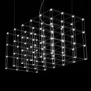 Подвесная люстра Quasar Cosmos Square LED pendant light 120/60/60