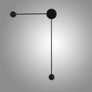 Настенный светильник DOTS C Black Right