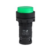 Кнопка с фиксацией с подсветкой OptiSignal Compact D22 С7-PHL-M310 зел. 1НО 230В AC XB7NJ03M1 КЭАЗ 362120