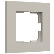 W0012917/ Рамка на 1 пост Slab (дымчатый софт) W0012917