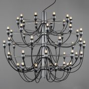 Подвесная люстра Flos 2097 50 holder Chrome by Gino Sarfatti