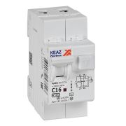 Выключатель автоматический дифференциального тока 2п C 16А 30мА тип AC 4.5кА OptiDin D63-22C16-AC-У3 с защитой от сверхтоков КЭАЗ 328098