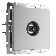 W1183006/ ТВ-розетка оконечная (серебряный) W1183006