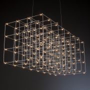 Подвесная люстра Quasar Cosmos Square LED pendant light 120/120/120