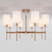 Классическая потолочная люстра 60132/8 латунь