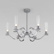 Потолочный светильник с гранеными плафонами 60141/6 хром