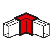 Угол внутренний 40х16 METRA ИЭК Leg 638151